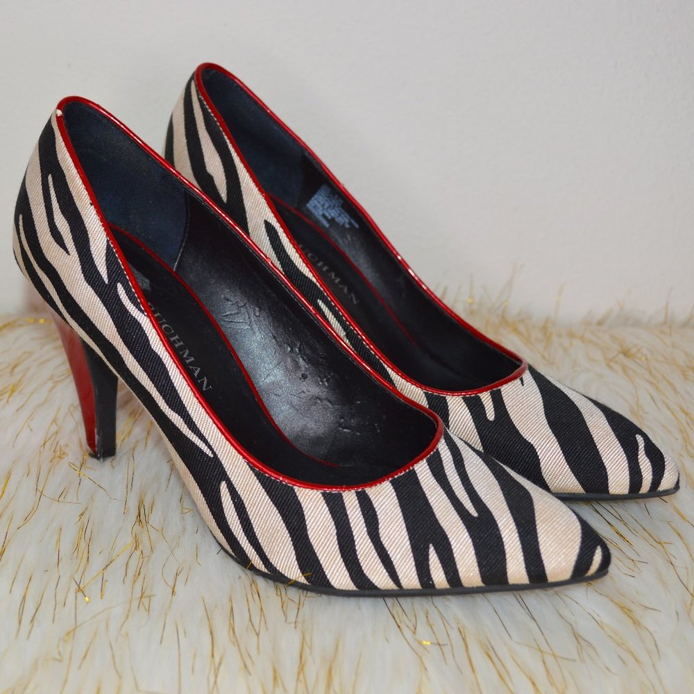 Dana Buchman Katarina Zebra Heels